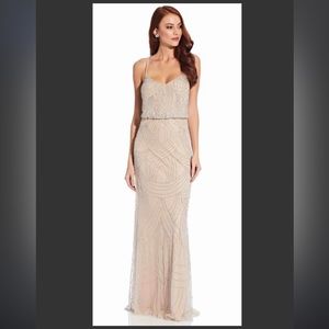 Revolve Gorgeous Adrianna Papell Beaded Blouson Dress - 4